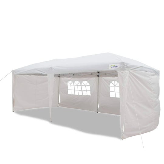 goutime-10x20-feet-ez-pop-up-canopy-instant-tent-shelter-with-4pcs-10ft-removable-sidewalls-for-outd-1