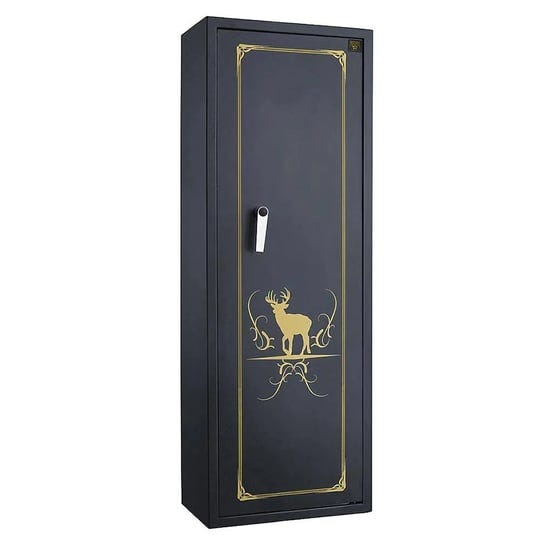 8-gun-locking-gun-safe-rifle-cabinet-with-skeleton-style-keys-ammo-lockbox-and-firearm-rack-1