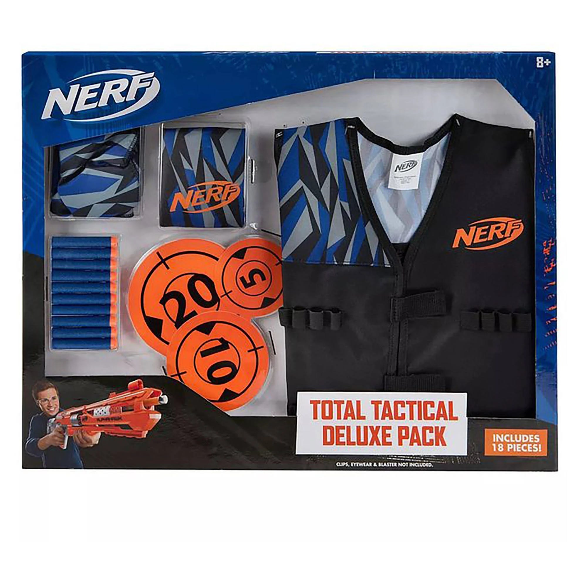 Nerf Total Tactical Pack Deluxe Vest and Gear Set | Image