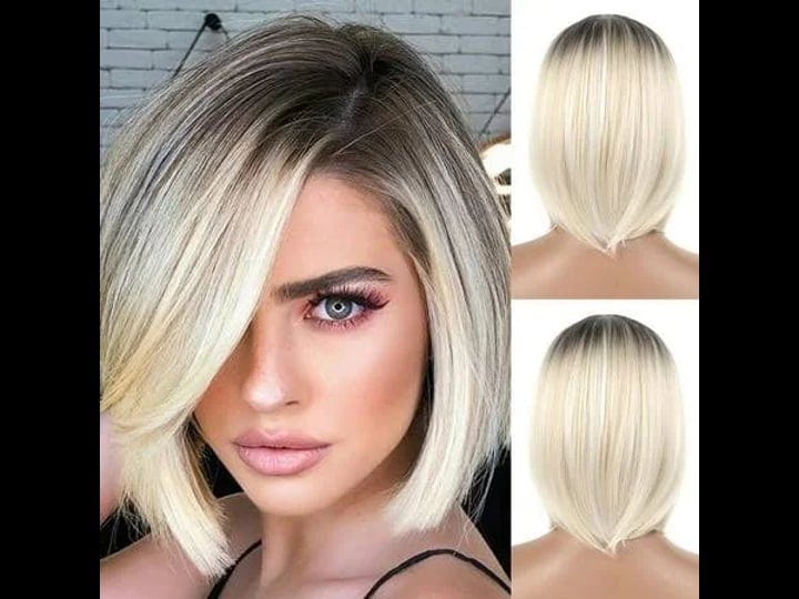 willstar-blonde-wigs-for-women-short-human-hair-ladies-straight-cosplay-bob-party-natural-size-1-set-1