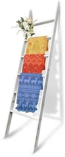 6-tier-wooden-blanket-ladder-5-54ft-66-47-quilts-blanket-towel-rack-wood-ladder-for-home-vintage-dec-1