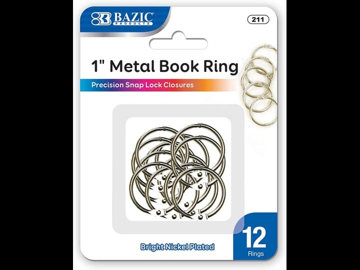 binder-rings-key-chains-silver-metal-book-rings-1-inch-12-count-adult-unisex-size-12-pack-1