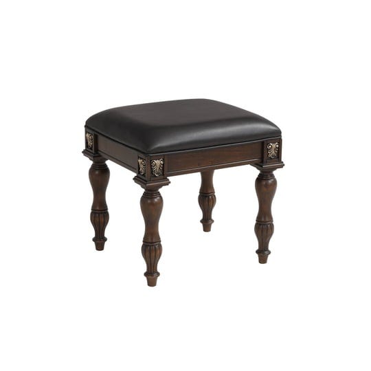new-classic-furniture-vivienne-black-and-madeira-vanity-stool-black-madeira-1