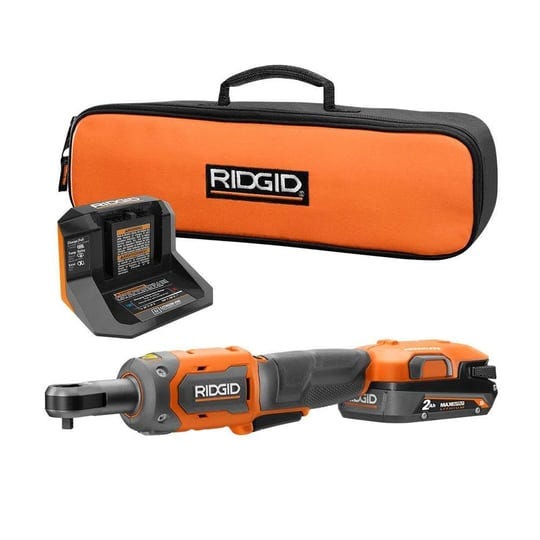 ridgid-r866010k-18v-brushless-cordless-1-4-in-ratchet-kit-with-2-0-ah-battery-and-charger-1