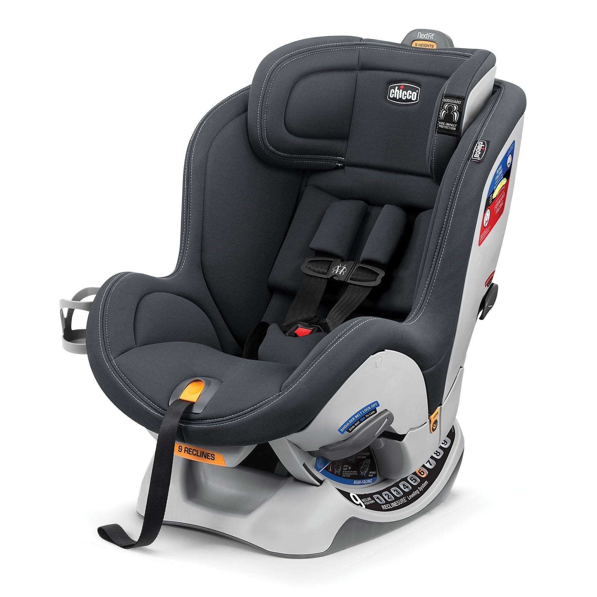 Pre-Owned Chicco NextFit Sport Convertible Car Seat - Graphite | Image