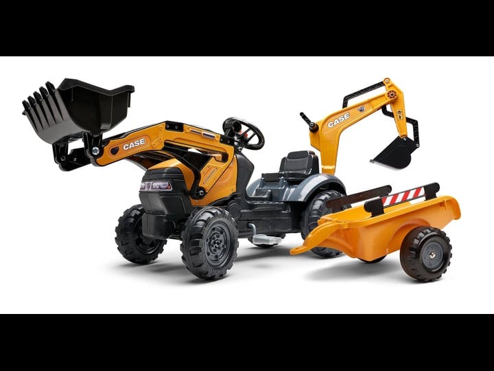 case-ce-fa967n-pedal-backhoe-ride-on-with-rear-excavator-trailer-included-plus-2-years-1