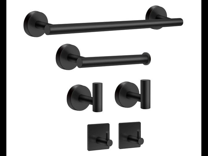 mengxfly-6-piece-matte-black-bathroom-hardware-set-black-towel-bar-set-stainless-steel-towel-racks-f-1