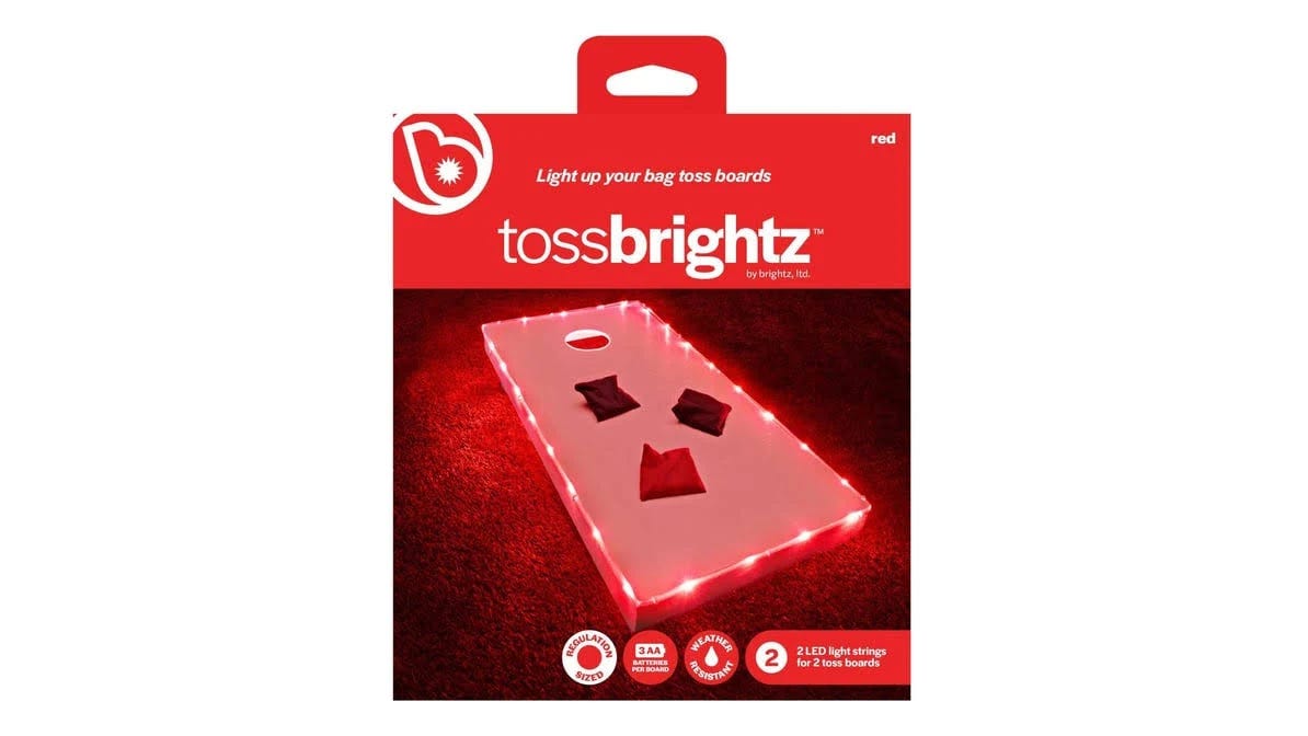 Energy-Saving Cornhole LED Lighting Kit for Nighttime Fun | Image