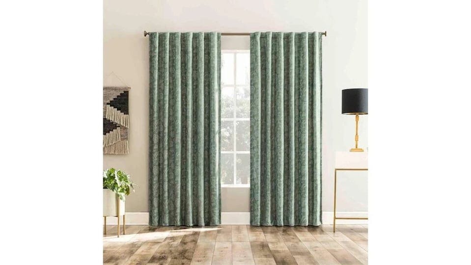 at-home-sun-zero-quinn-back-tab-extreme-blackout-84-moss-single-curtain-panel-1