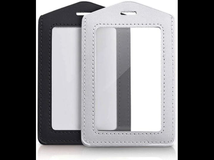 badge-holder-vertical-double-pu-leather-id-badge-holder-with-1-clear-id-window-1-credit-card-slot-an-1