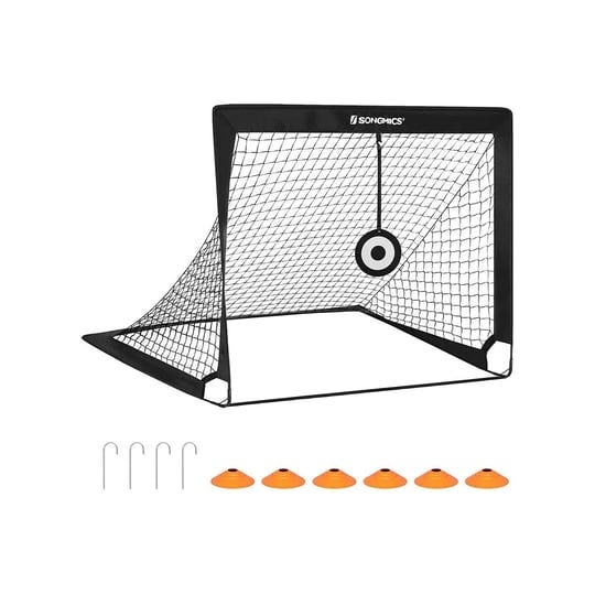 songmics-soccer-goal-with-target-1