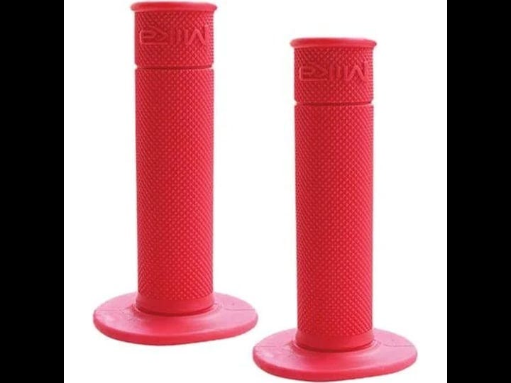 mika-metals-50-50-waffle-grips-red-1