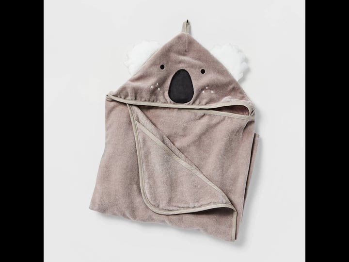 pillowfort-koala-kids-25-x-50-hooded-towel-target-1