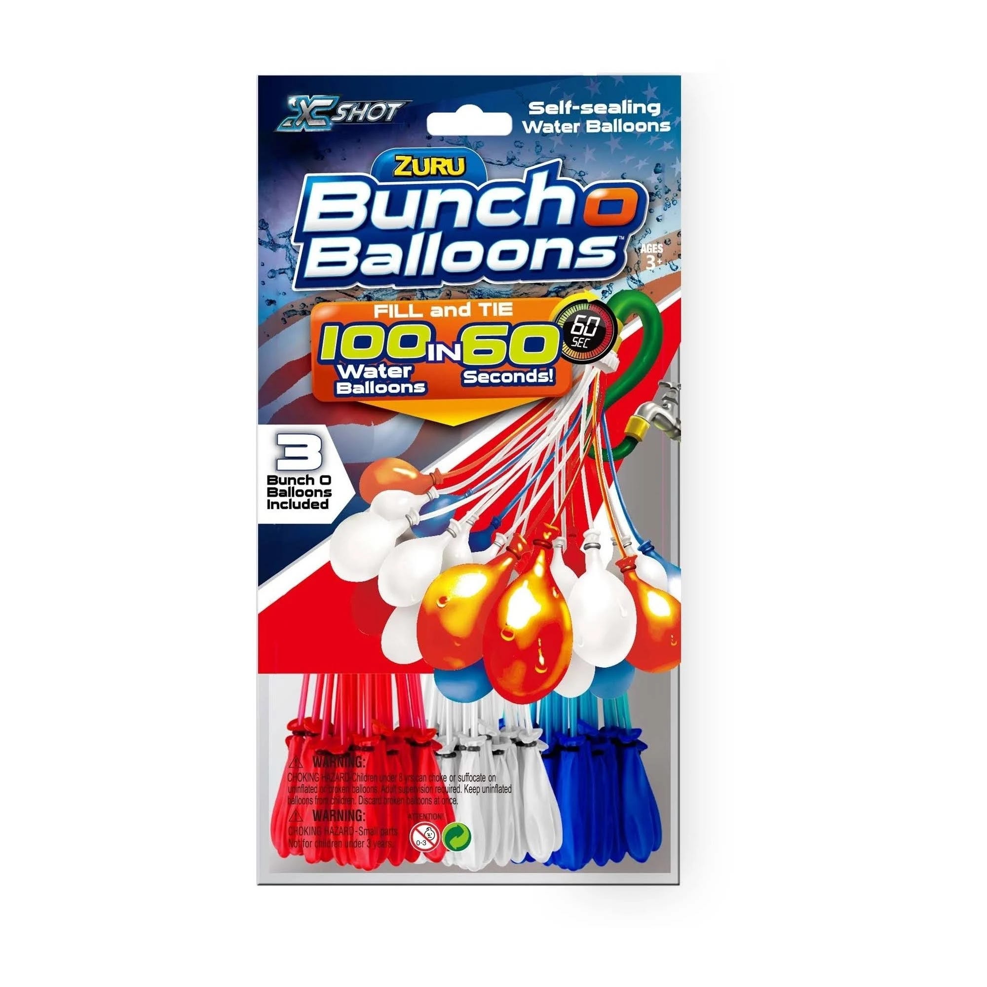 Fast & Furious: 100 Self-Sealing Water Balloons for Unforgettable Summer Fun | Image