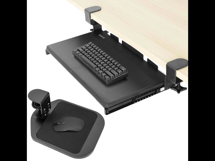 vivo-black-small-clamp-on-computer-keyboard-under-desk-slider-tray-w-mouse-pad-1