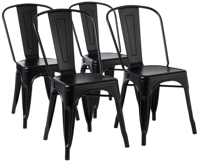 amazon-basics-metal-dining-chairs-set-of-4-black-1