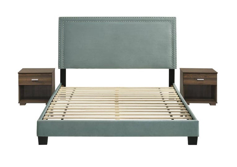 picket-house-furnishings-emery-upholstered-queen-bed-with-two-nightstands-in-green-1