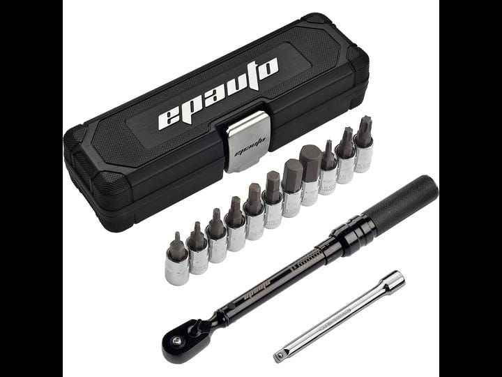 epauto-bike-tool-1-4-inch-drive-click-torque-wrench-set-2-to-20-nm-hex-torx-bit-socket-extension-bar-1