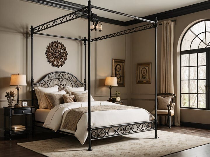 Black-Metal-Canopy-Bed-2