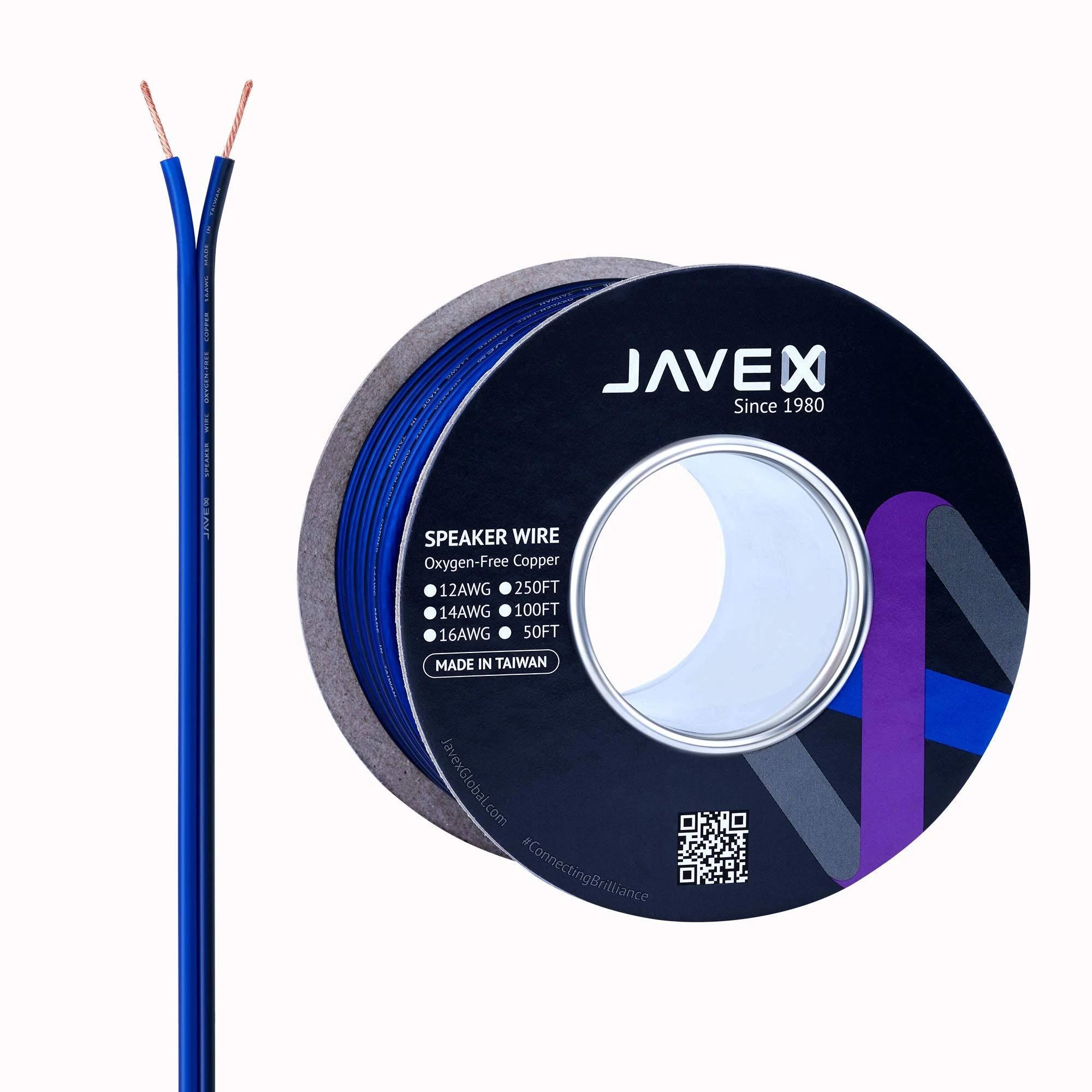 Oxygen-Free Copper 16-Gauge Speaker Wire with PVC Jacket | Image