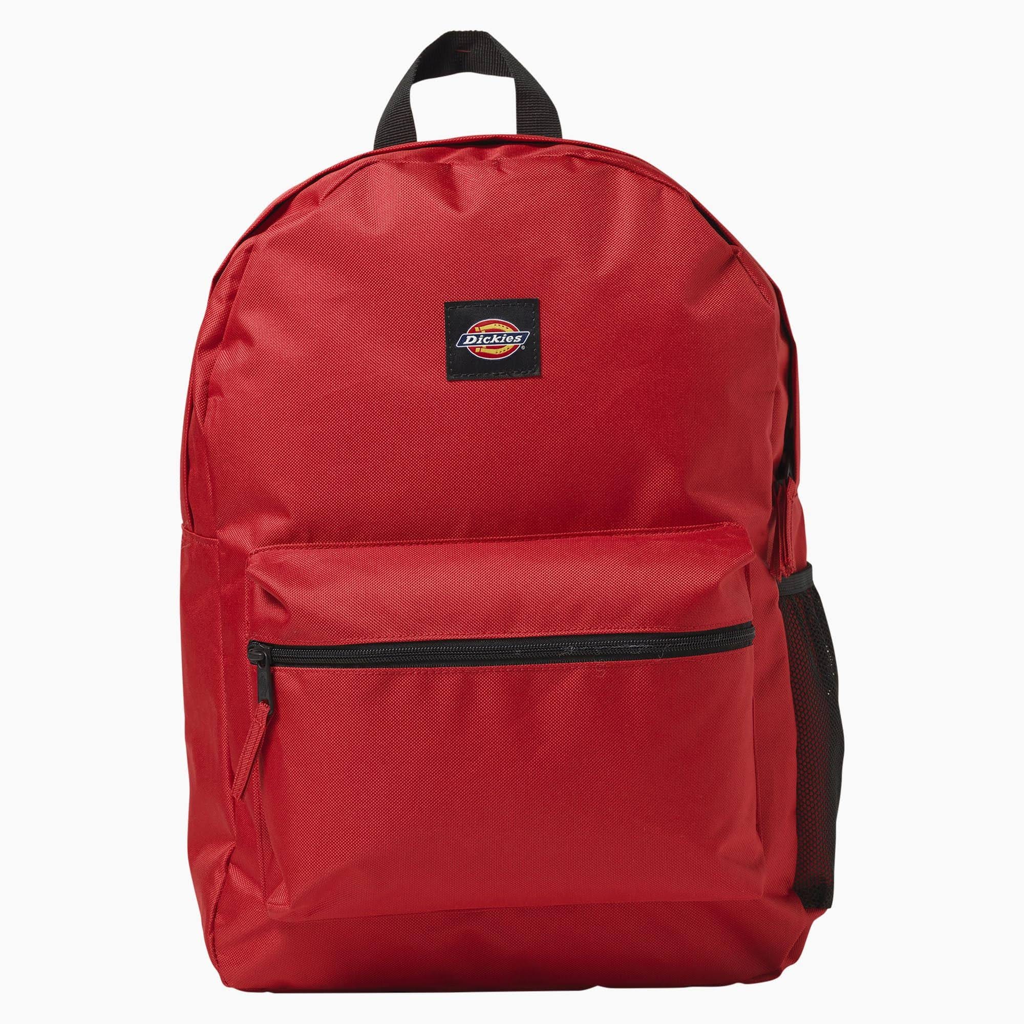 Dickies Essential Red Backpack: Durable and Comfortable School Companion | Image