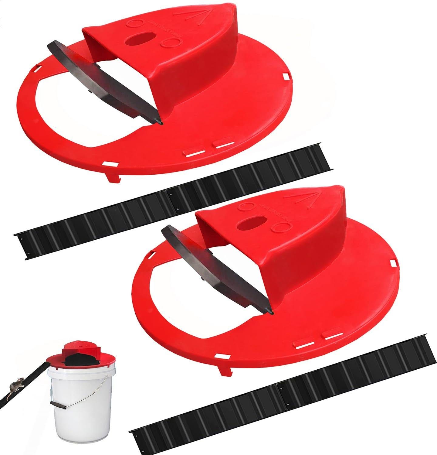 Versatile Multi-Catch PVC Bucket Mouse Trap | Image