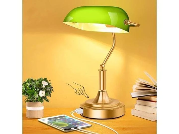 bankers-lamp-with-2-usb-ports-touch-control-green-glass-desk-lamp-with-brass-base-3-way-dimmable-vin-1