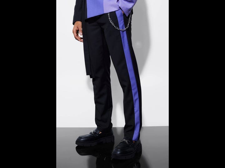 boohoo-mens-slim-side-panel-suit-pants-purple-1