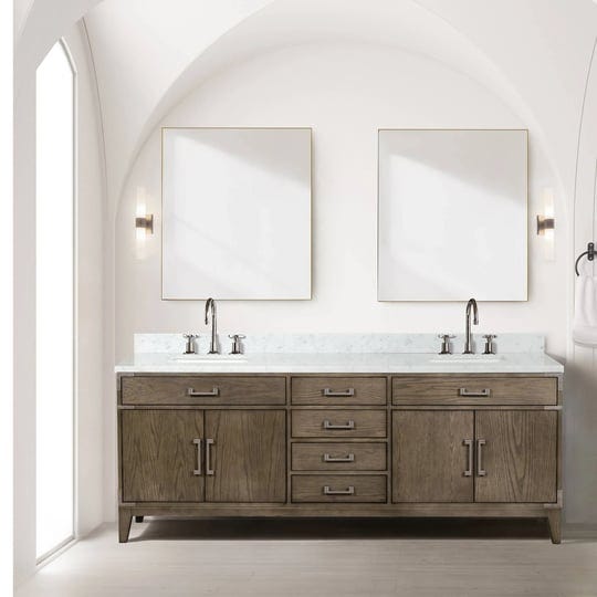 lexora-lvl84dr111-laurel-84-in-w-x-22-in-d-grey-oak-double-bath-vanity-carrara-marble-top-faucet-set-1