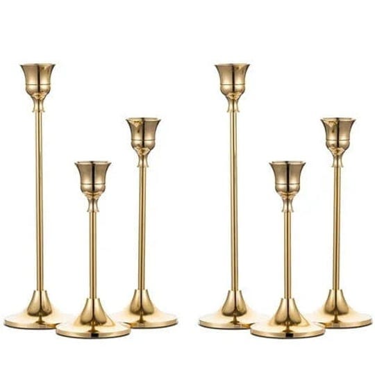 nuptio-taper-candle-holders-in-bulk-goblet-brass-gold-candlestick-holders-set-of-6-size-smallmediuml-1