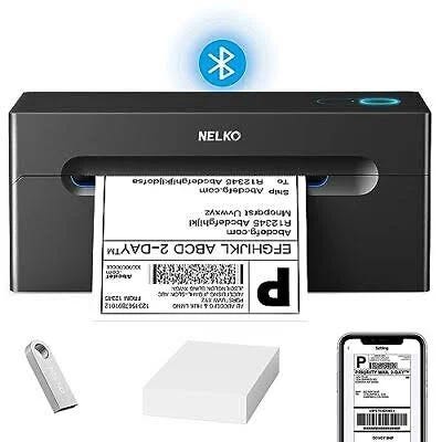 Wireless Bluetooth Thermal Shipping Label Printer (4x6) | Image