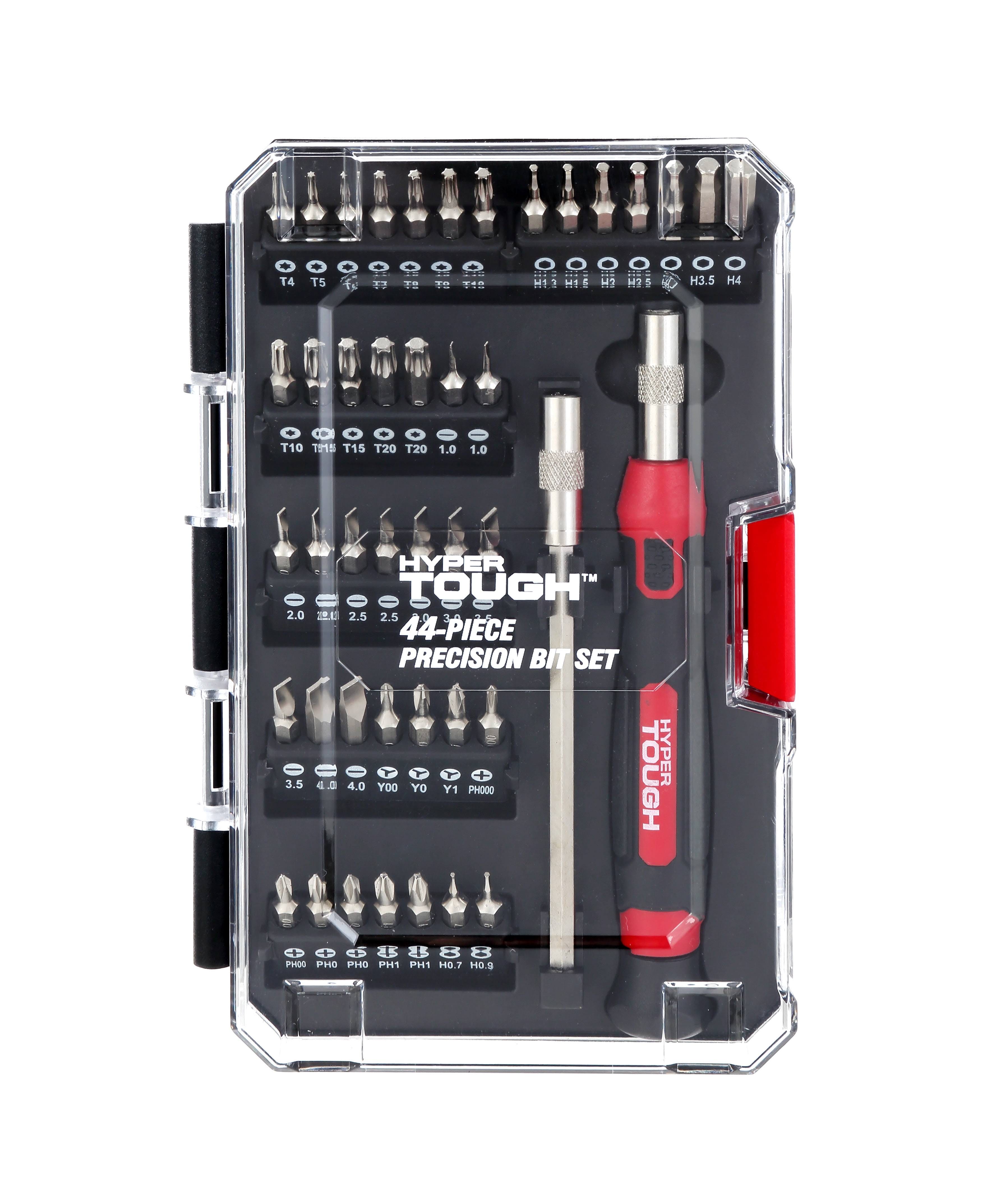 Hyper Tough 44-Piece Precision Screwdriver Bits Set: Perfect for Home Repairs and DIY Projects | Image