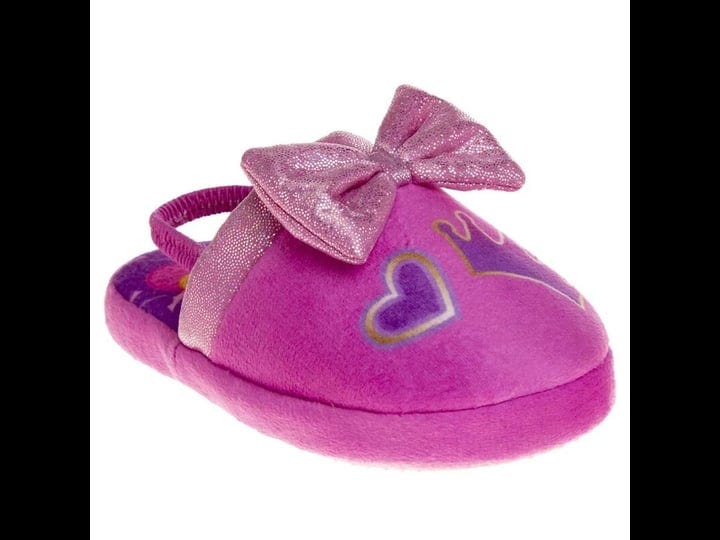 disney-unisex-child-girls-princess-and-frozen-fuzzy-slippers-with-heel-straps-toddler-little-kid-1