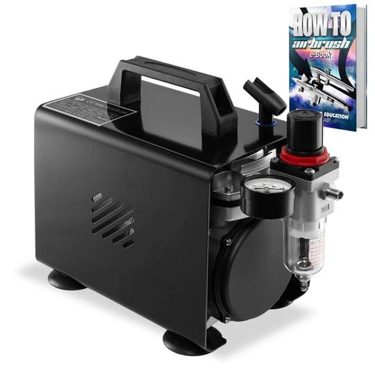 pointzero-1-5-hp-airbrush-compressor-with-regulator-gauge-water-trap-and-cover-with-holder-quiet-por-1