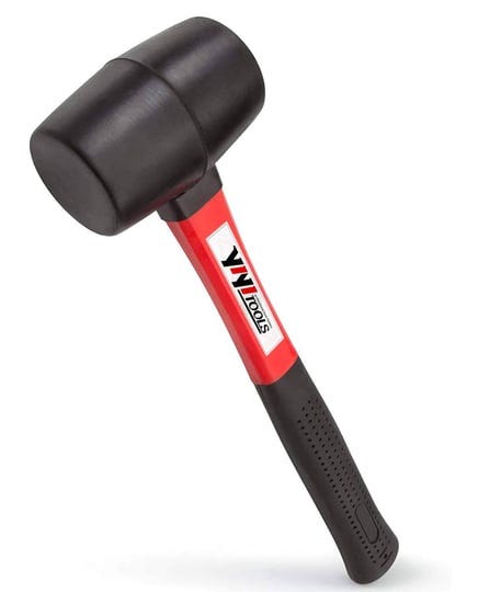 yiyitools-yy-2-005-rubber-mallet-hammer-with-fiberglass-handle-16-oz-black-1