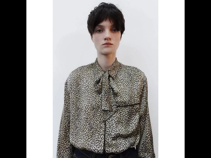 zara-tops-zara-animal-print-leopard-shirt-with-bow-tie-front-color-brown-tan-size-m-pm-79540190s-clo-1