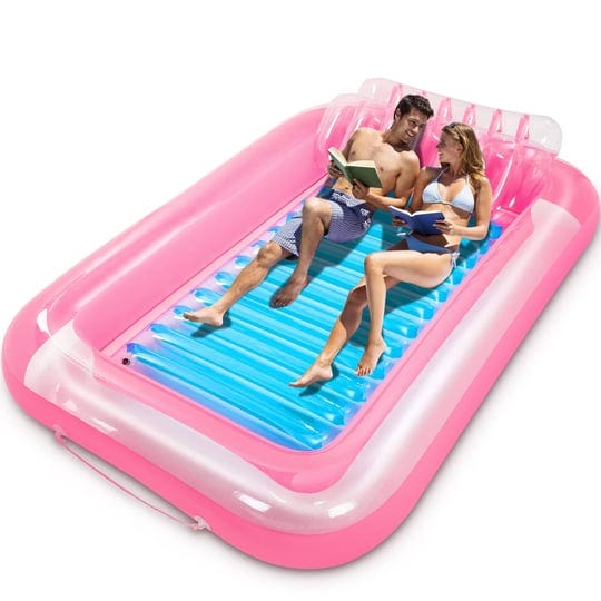 inflatable-tanning-pool-with-pillow-lounger-float-suntan-raft-float-for-family-outdoor-garden-backya-1