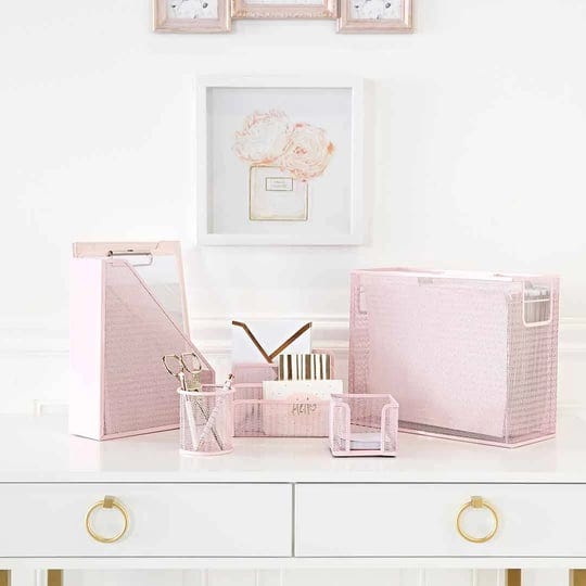 blu-monaco-5-piece-pink-office-supplies-desk-organizer-set-1