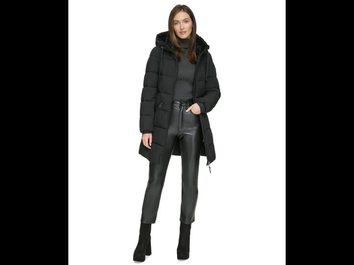 dkny-womens-faux-fur-trim-hooded-puffer-coat-created-for-macys-black-size-xs-1