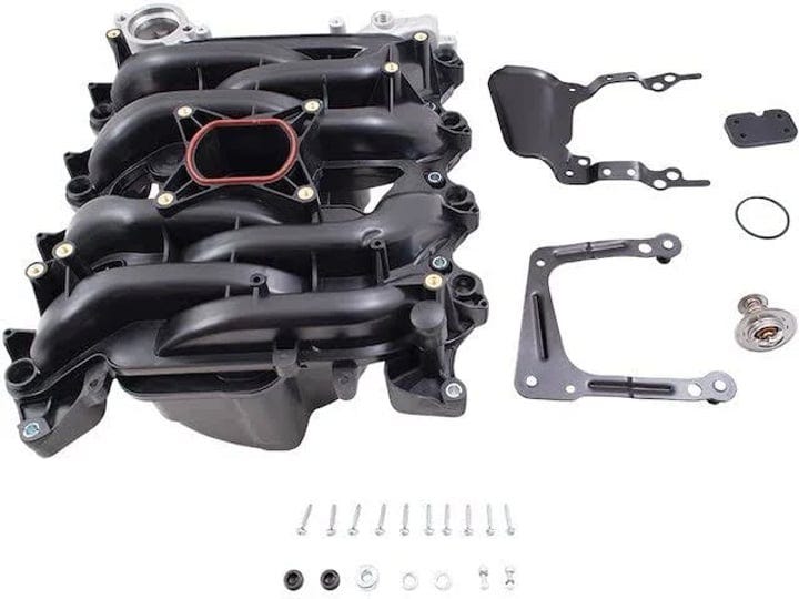 intake-manifold-with-thermostat-compatible-with-2001-2011-mercury-grand-marquis-sedan-4-door-4-6l-v8-1