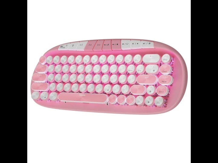 rk838-pink-wireless-keyboard-retro-typewriter-keyboard-bt-2-4g-wired-mode-76