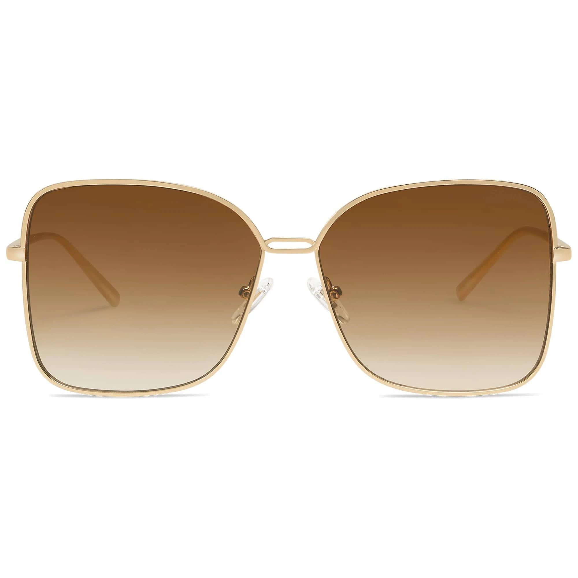 Chic Oversized Square Sunglasses for Fashionable Protection | Image