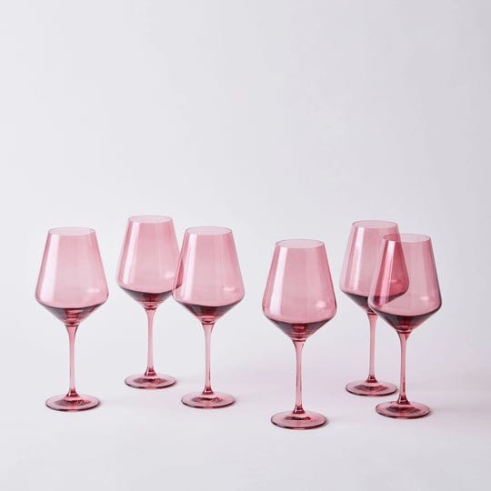 estelle-colored-glass-estelle-hand-blown-colored-wine-glasses-set-of-6-rose-stemmed-wine-glass-1