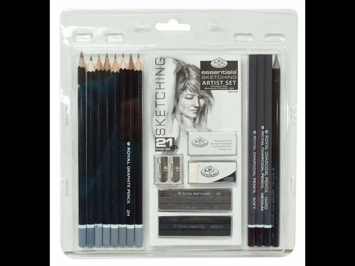 royal-langnickel-rart-200-essentials-sketching-pencil-set-21-piece-1