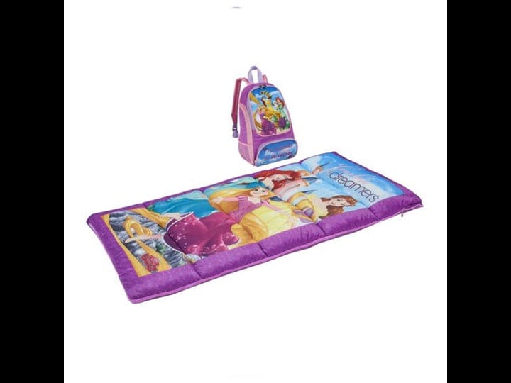 disney-oxford-twin-sleeping-bag-kit-with-belle-ariel-and-rapunzel-1
