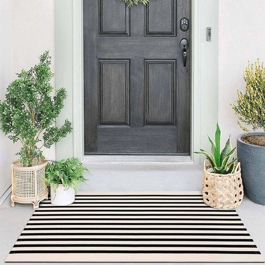 black-and-white-outdoor-rug-door-mat-24x-51collive-cotton-woven-striped-front-doormatwashable-front--1