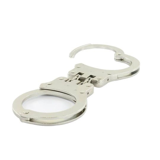 peerless-model-801c-hinged-handcuff-nickel-finish-1