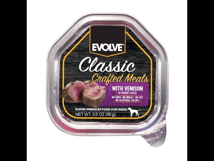 evolve-classic-crafted-meals-venison-recipe-dog-food-3-5-ounce-pack-of-16