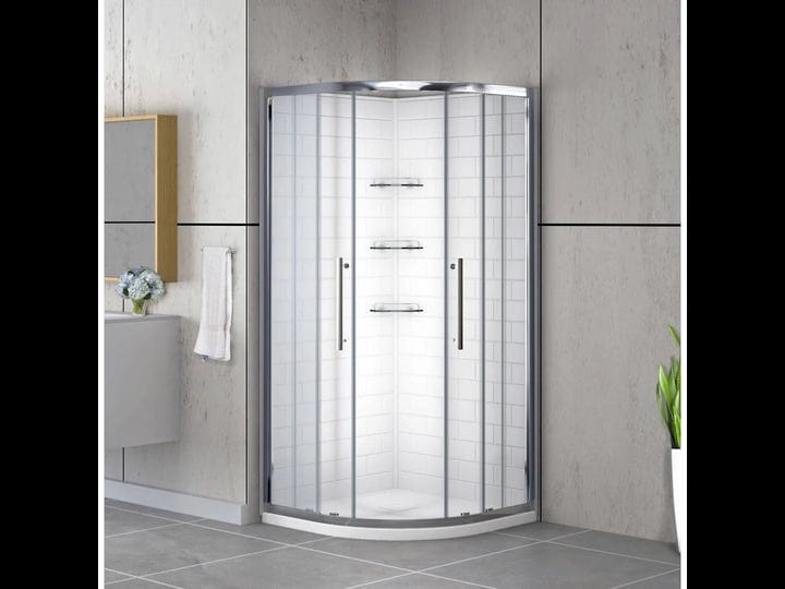 dreamwerks-36-in-x-36-in-x-75-in-round-chrome-shower-kit-size-36-w-x-36-d-x-75-h-silver-1
