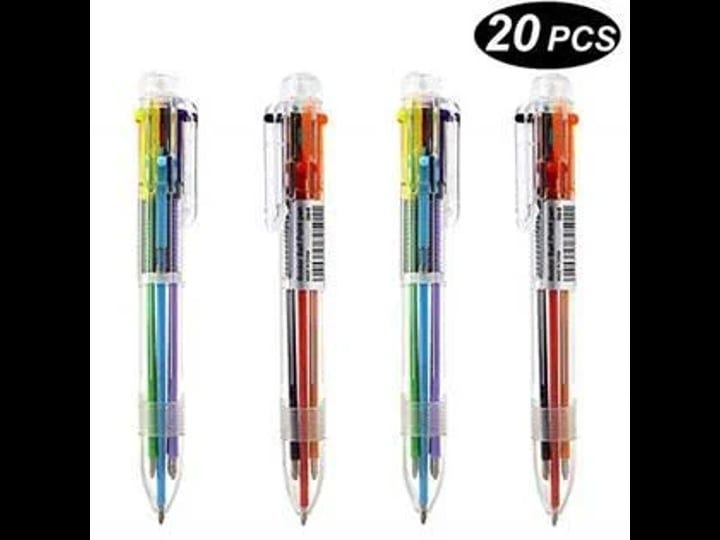 maydahui-20pcs-multicolor-ballpoint-pen-6-in-1-assorted-colors-retractable-ball-point-pens-for-smoot-1